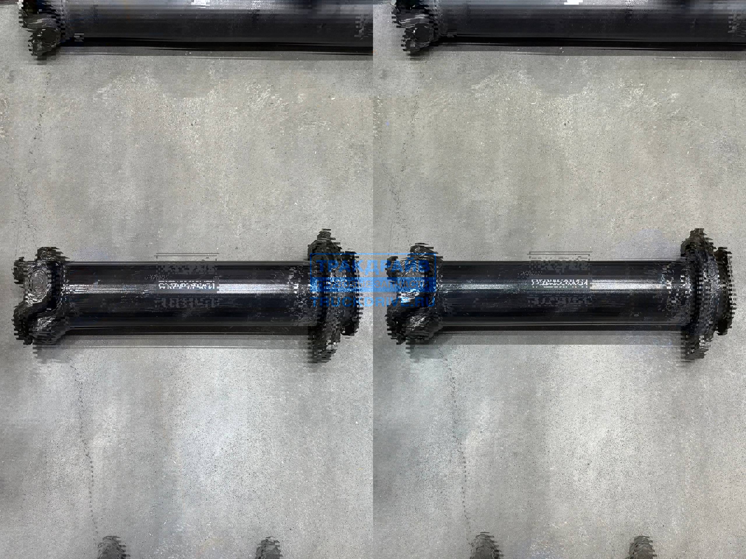 Фото FAW 2206010A86AJA карданный вал среднего моста для FAW J6 передняя часть в сборе с подвесным