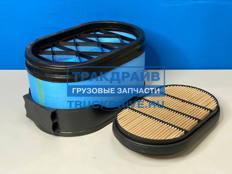 Фильтр воздушный наружний + внутренний грузовиков ( комплект ) P608666 ...