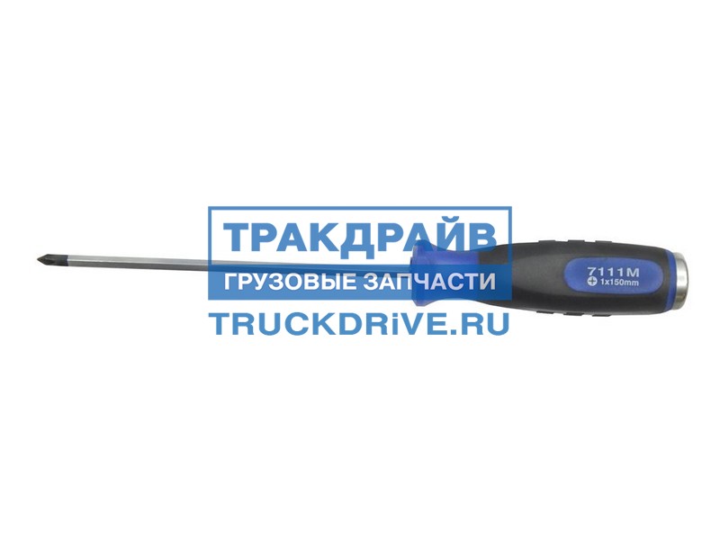 Отвертка крестовая ударная PH1 L-150мм 7111M FORSAGE купить недорого