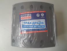 Фото FRAS-LE 1909400 комплект барабанных накладок STD BPW SAF 420x200 мм. 