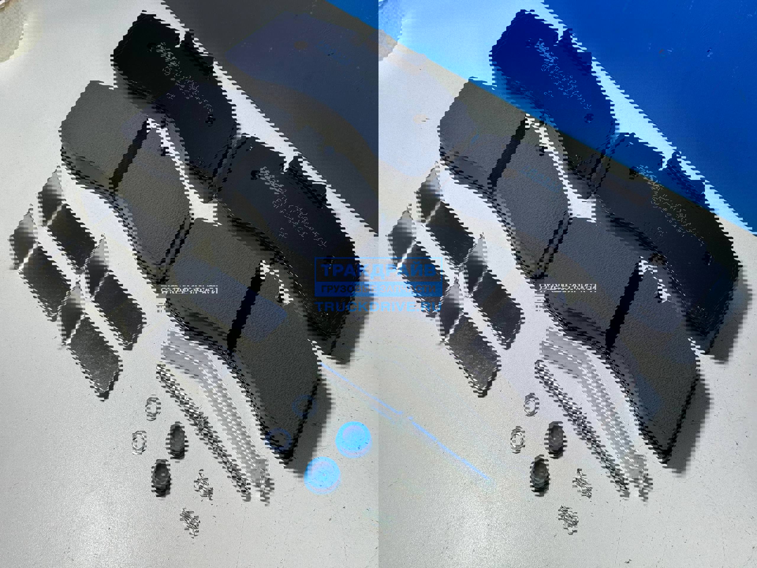 Фото FRAS-LE OEM 29228 комплект дисковых колодок BPW TSB 4309 211x115x30 мм.