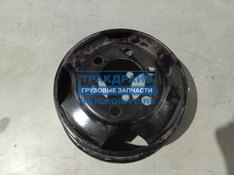 Фото GAZ 3307310101510 диск колесный ГАЗ-3307 3309 без кольца чёрный (6 шпилек)