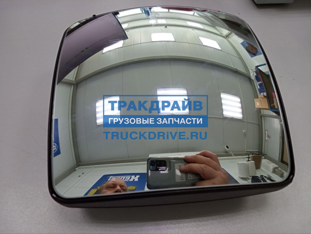Фото GEPARTS 102532 зеркало в сборе с корпусом (обогр. + эл. прив.) нижнее FH-16
