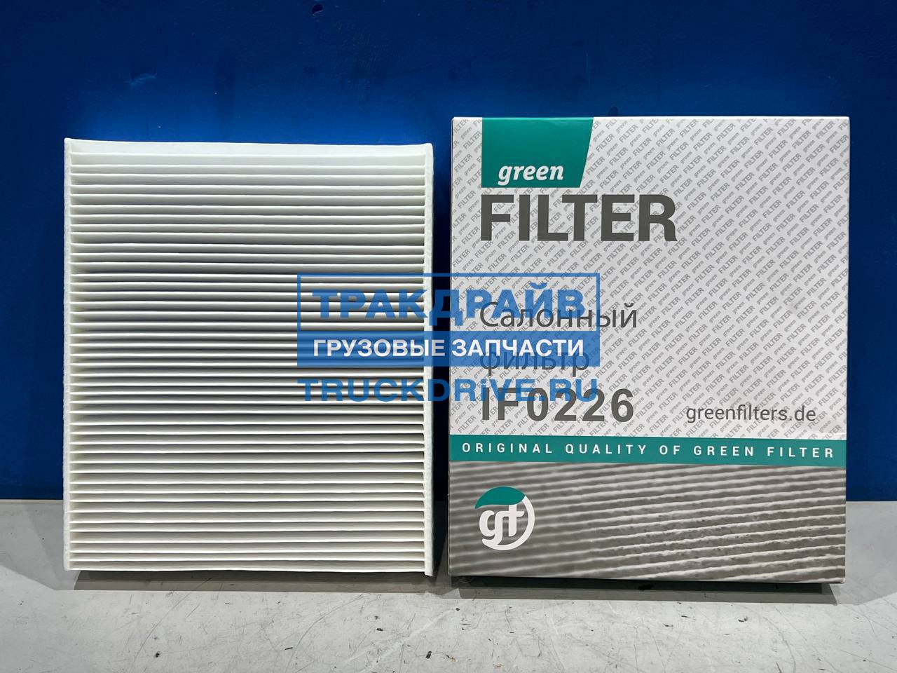 Фильтр салона Chevrolet Cruze IF0226 GREEN FILTER купить недорого