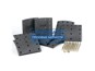 Фото GTS G2022143 накладки тормозные барабанные 200мм 19071 STD Вольво FH12 с заклепками WVA 19071 M