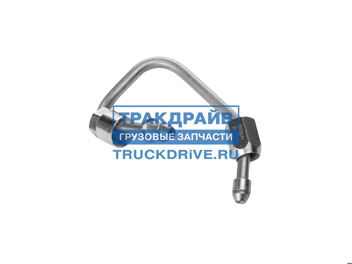 Фото HAFFEN 14184 трубка (сталь) ф8 L=300 Г=М14+К19/Г=М18+К19 топл. Cummins 4ISDe,4ISBe185 форсунки