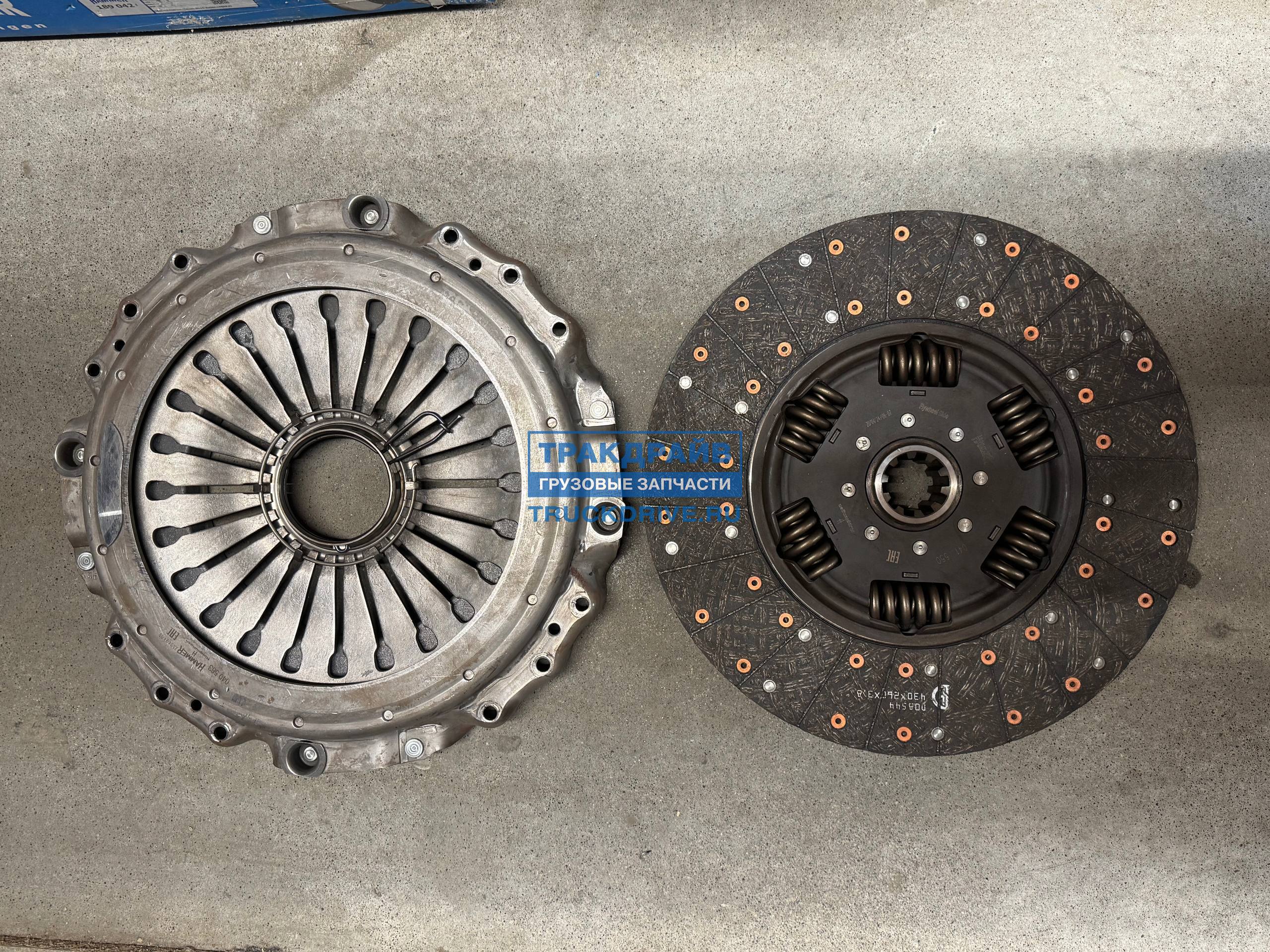 Фото HAMMER 7004201УЦЕНКА комплект сцепления для FORD CARGO (без выжимного подшипника) Уценка со следами установки)