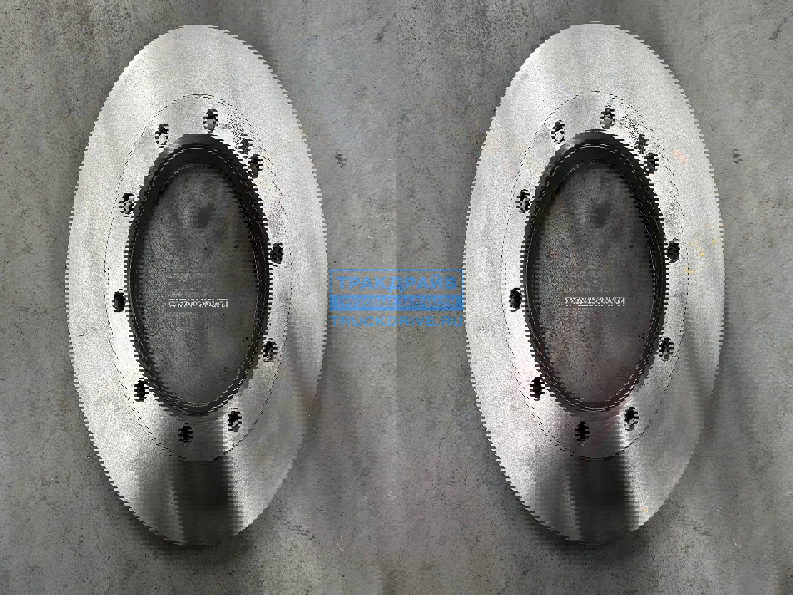 Фото HANDE AXLE HD90129348160УЦЕНКА диск тормозной для SHACMAN X6000 задний (Уценка скол царапины)