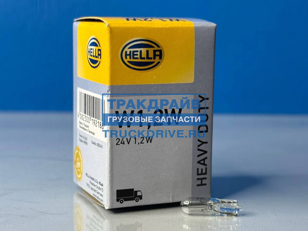 Фото HELLA 8GP002095241 лампа щитка приборов без цоколя 24V 1,2W  0