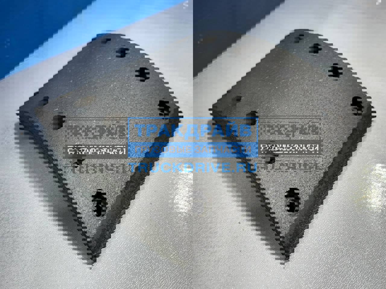 Фото HJBRIDGE HJB12006037 фрикционная тормозная накладка BPW 19032