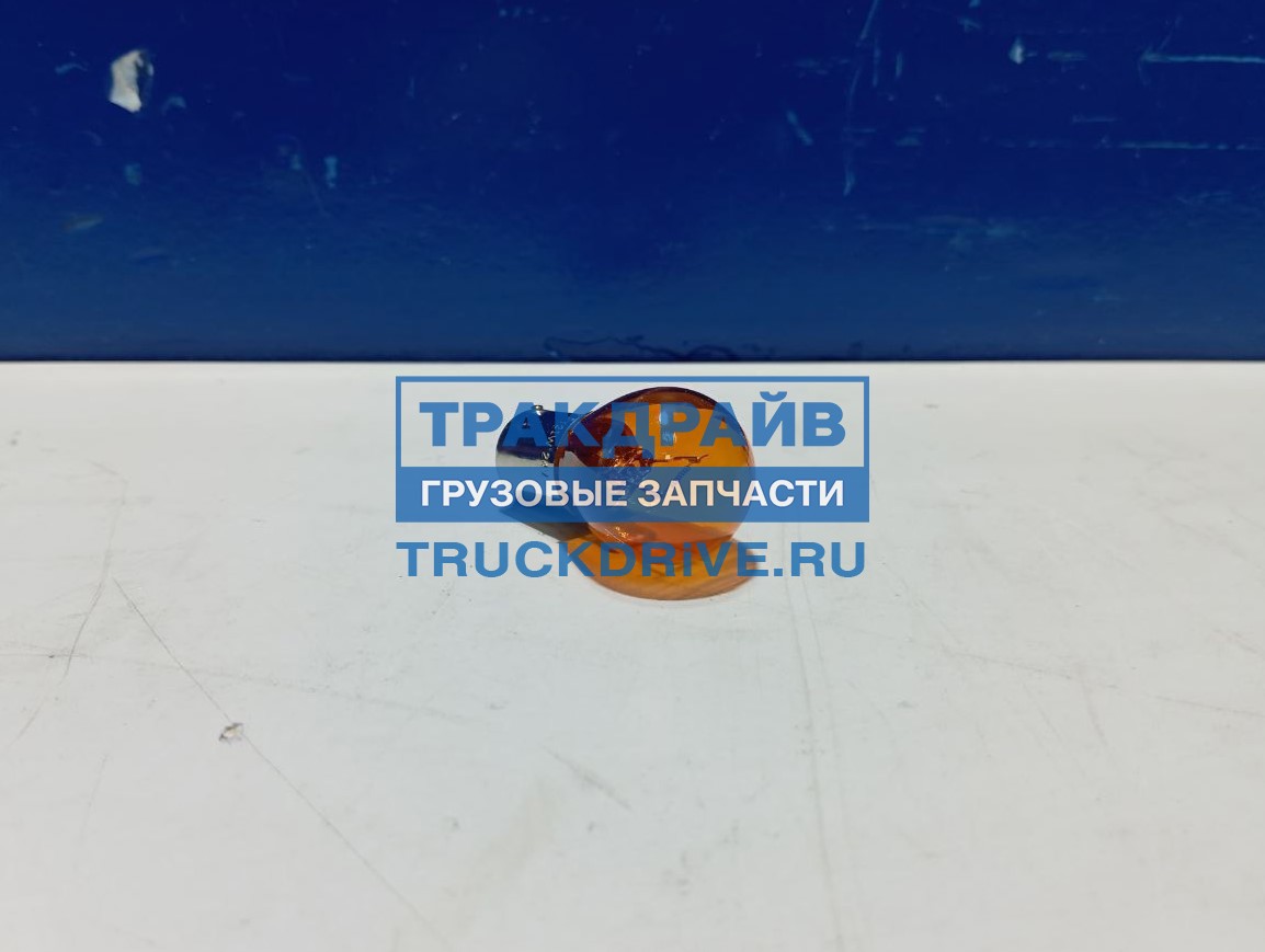 Фото HRUS 8GA006841241 лампа накаливания PY21W 24V 21W BAU 15s Amber