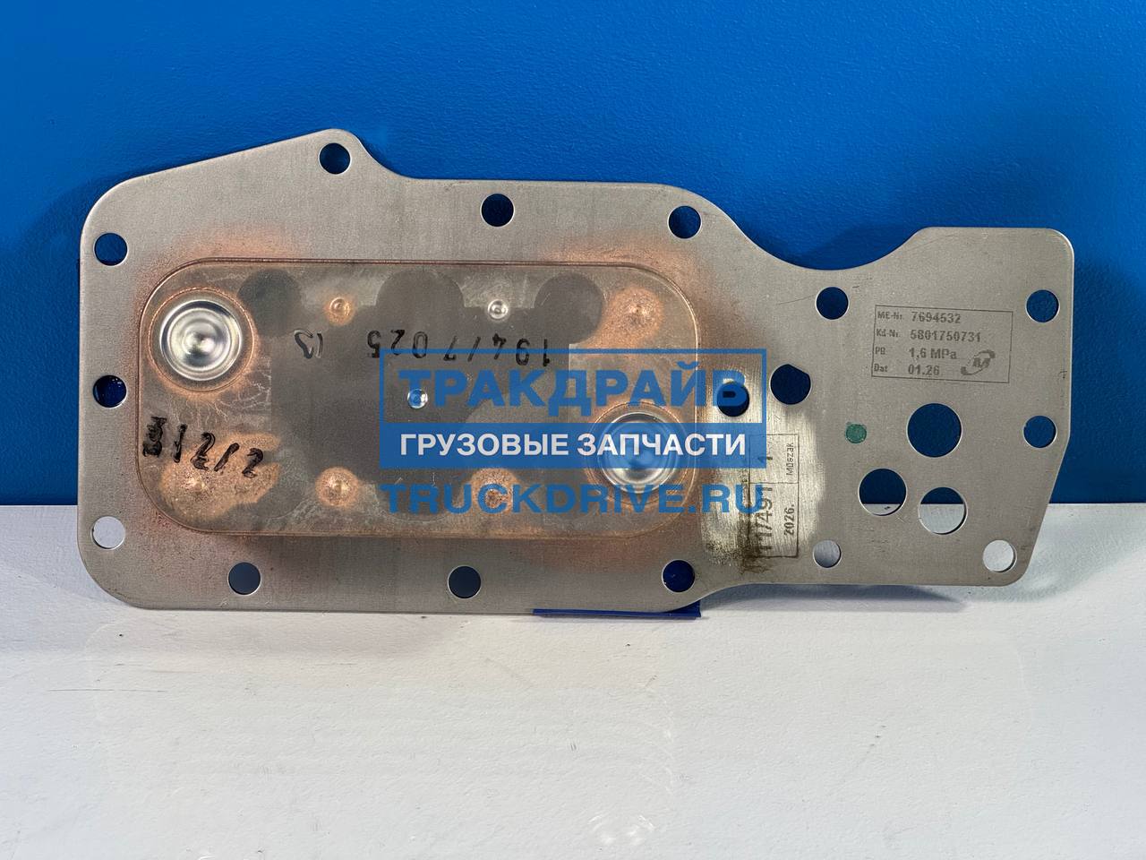 Фото IVECO 5801750731 маслоохладитель для Ивеко Еврокарго