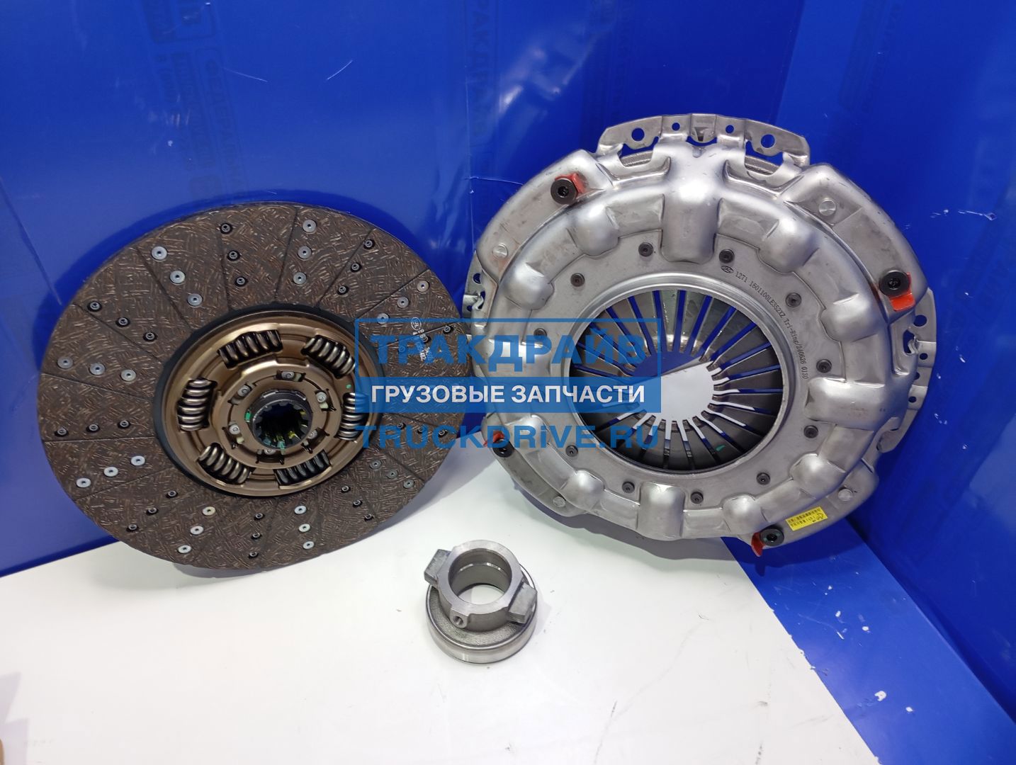 Фото JAC 1601000LE352XZ1217KIT комплект сцепления Камаз Компас 12 (производитель JAC) 4