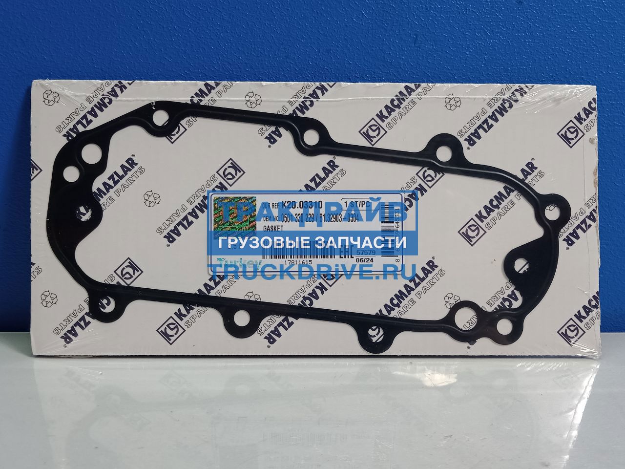 Фото KACMAZLAR K2003310 прокладка КПП 12-Traxon