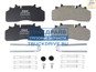 Фото KALE BALATA 2915930114 колодки 29126 суппорт Wabco PAN 19 211x93x30 мм 1