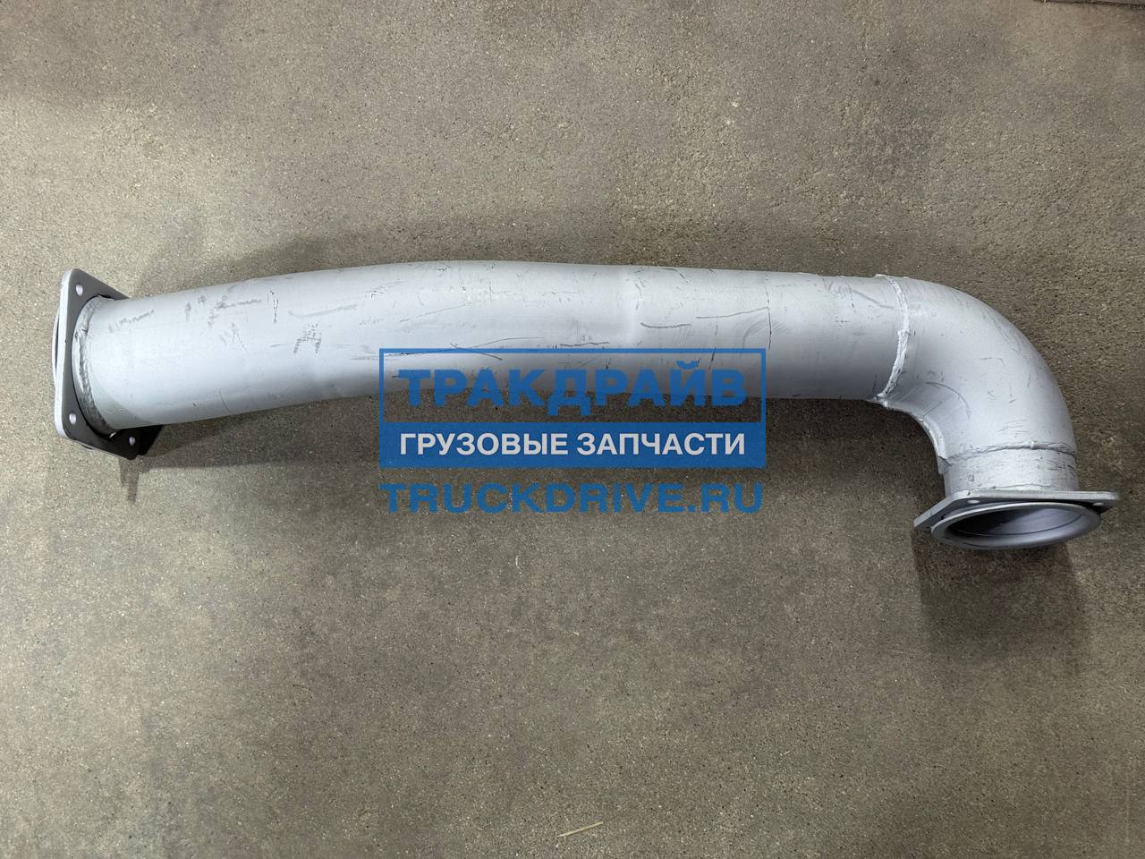 Фото KAMAZ 43255120321402 задняя приемная труба глушителя для КАМАЗ 43253 43255 двигатель CUMMINS