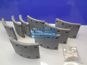 Фото KAMAZ 53203501105 комплект тормозных накладок с заклёпками для Камаз 5320 Н-140 мм