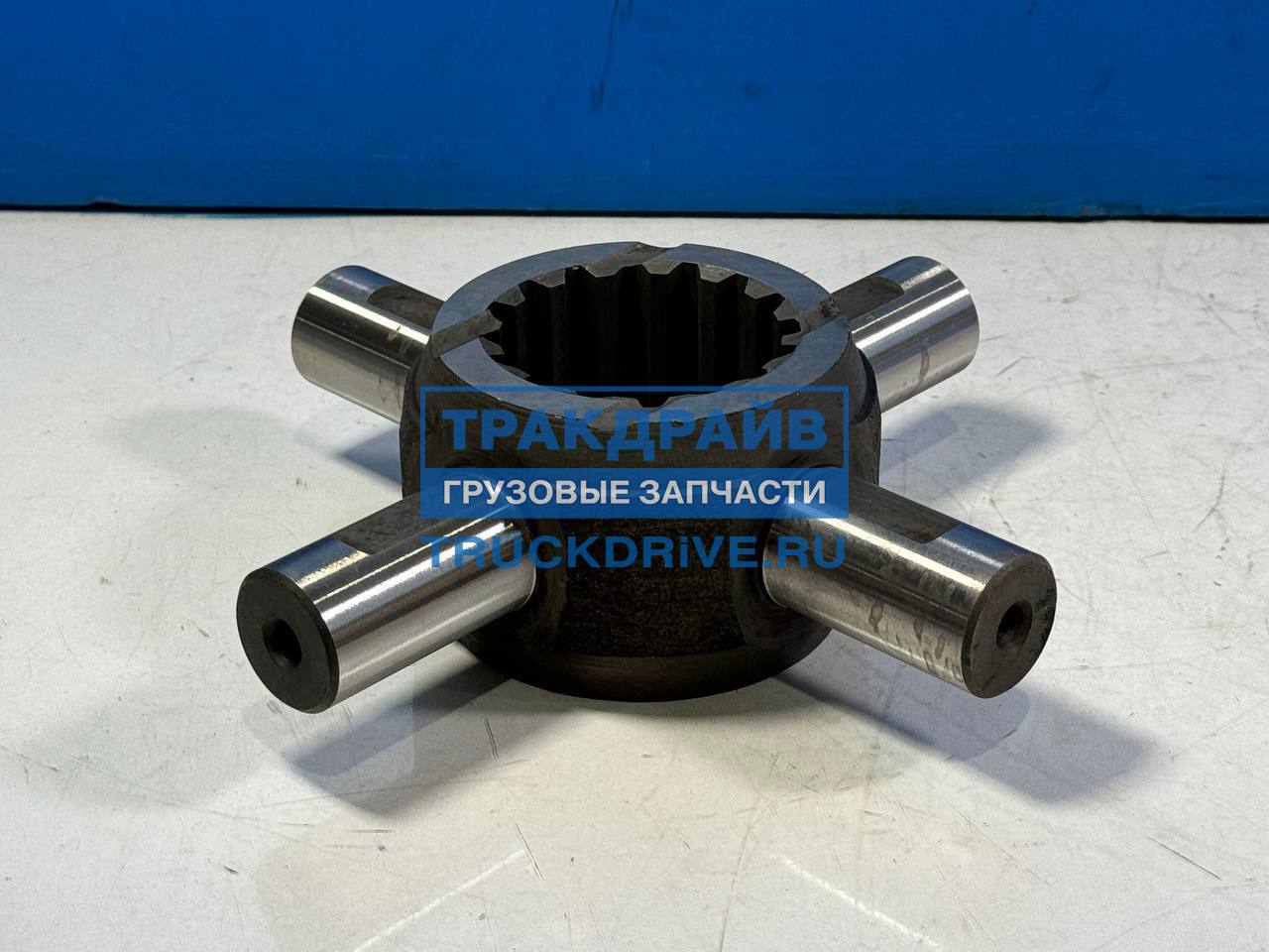 Фото KAMAZ 65202506060 крестовина механизма блокировки межосевого дифференциала (голая) для Камаз К3 6520