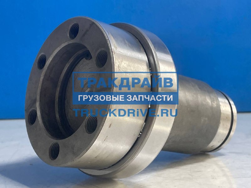 Фото KAMAZ 74061005535 вал отбора мощности М12 в сборе с подшипником 6 отверстий для Камаз 6520