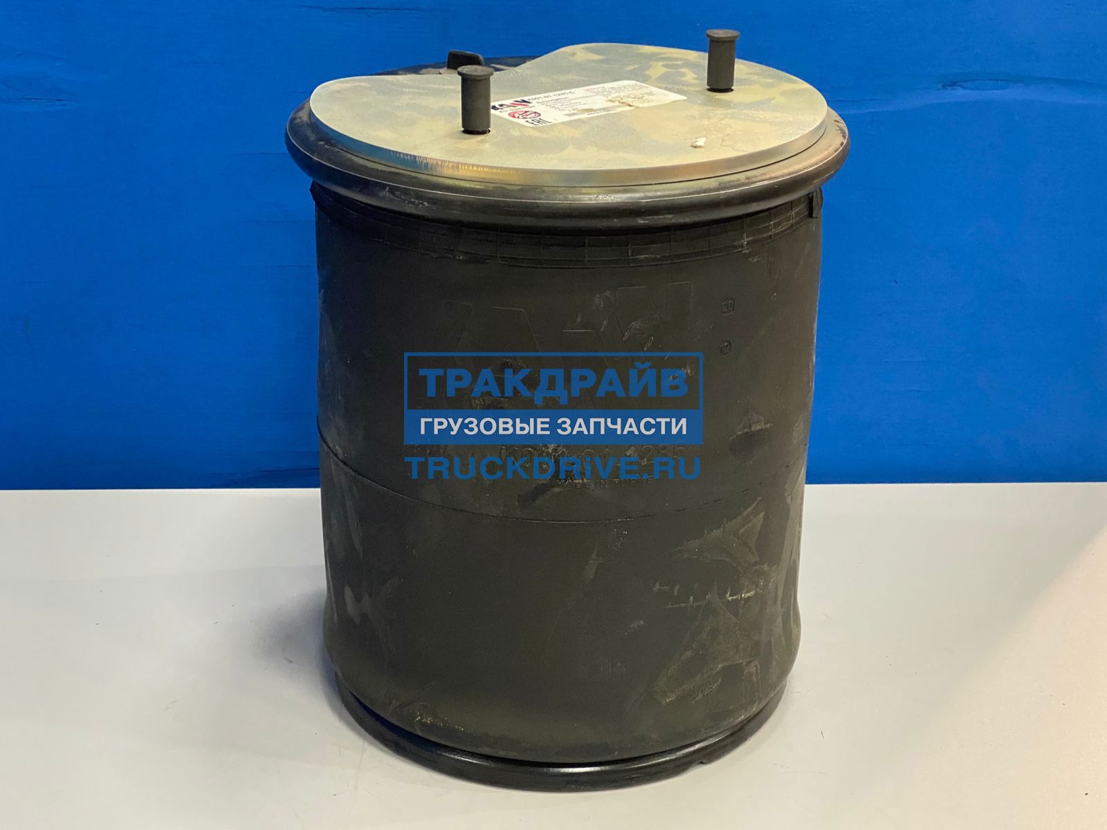 Фото KANN K001011285C пневмоподушка SCHMITZ MRH2 MRH3 WEWELER с металлическим стаканом