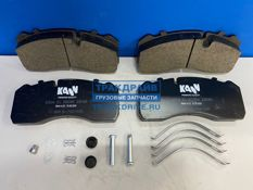 Фото KANN K0040109094 накладки тормозные дисковые 29093 BPW с супортами Knorr SB6 SN6