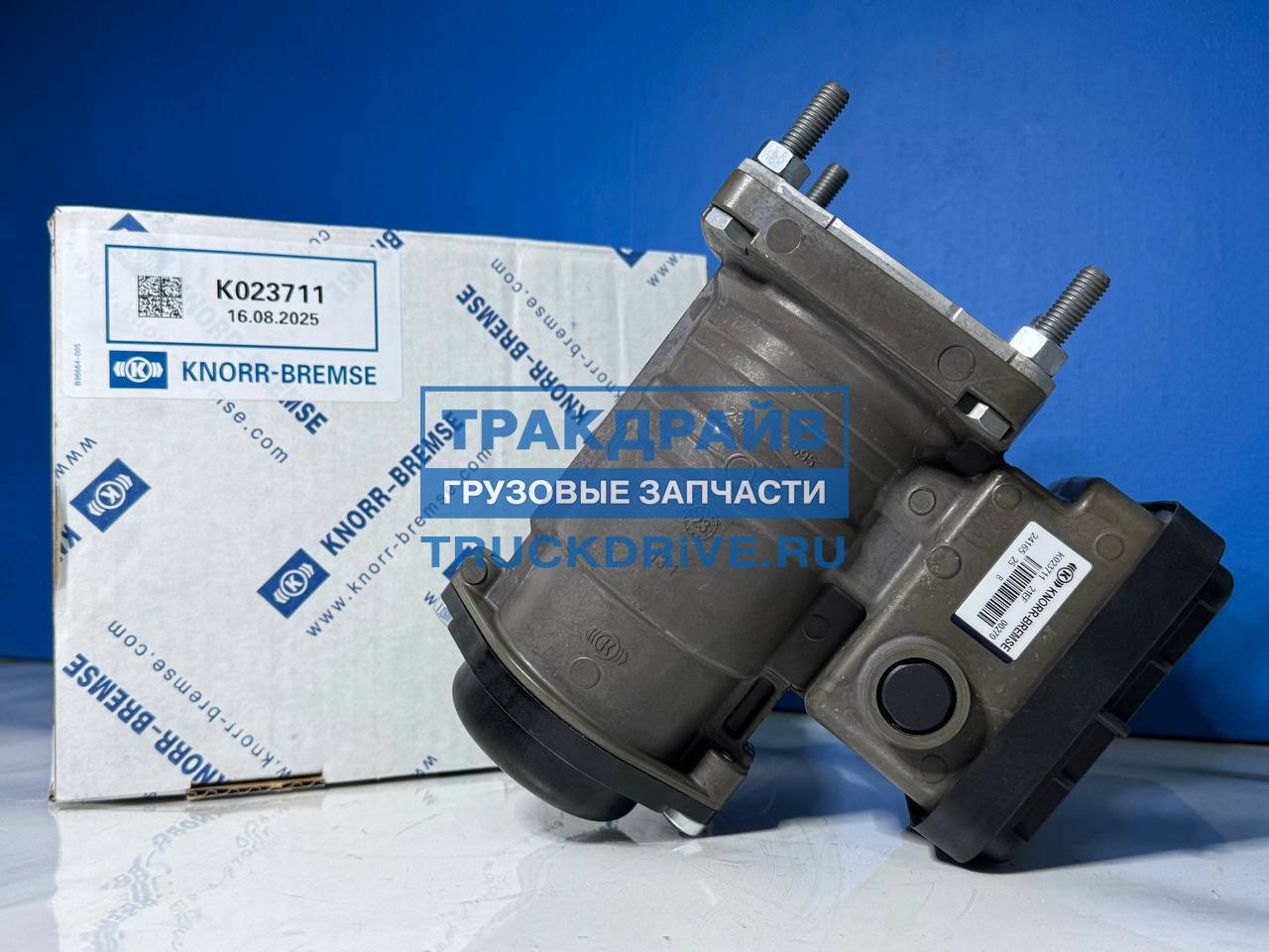 Фото KNORR K023711 модуль EBS управления тормозами прицепа для грузовиков Ман, Вольво, Рено, для автомобилей Скания