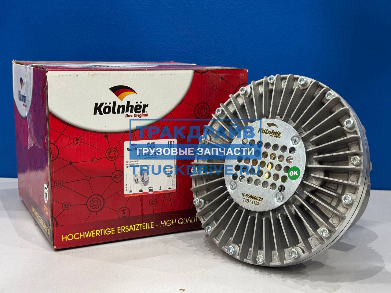 Фото KOLNHER K85000022 вискомуфта для Volvo FH12 NH12