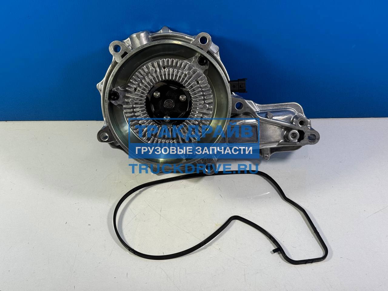 Фото KRAUF KWZ1193EB помпа с вискомуфтой для Volvo FH4 FM4 и Рено Т серии с 11л моторами 4