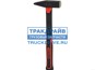 Фото KS TOOLS 1421351 молоток слесарный 0,5кг С фибергласовой рукояткой. Головка молотка из высокока