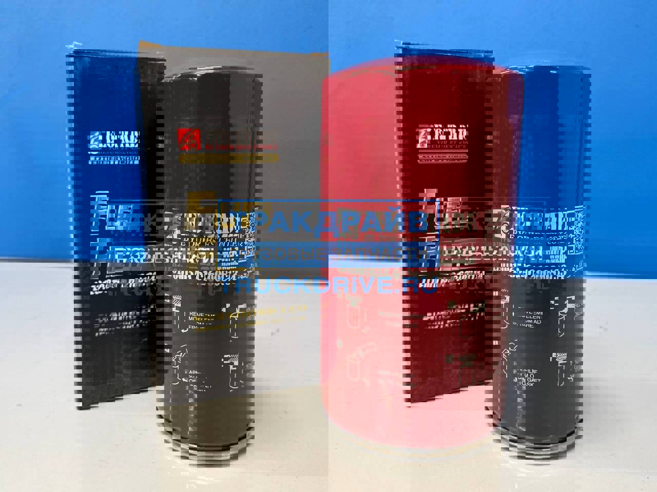 Фото LEO TRADE LEO100165A фильтр топливный тонкой очистки SHACMAN F3000