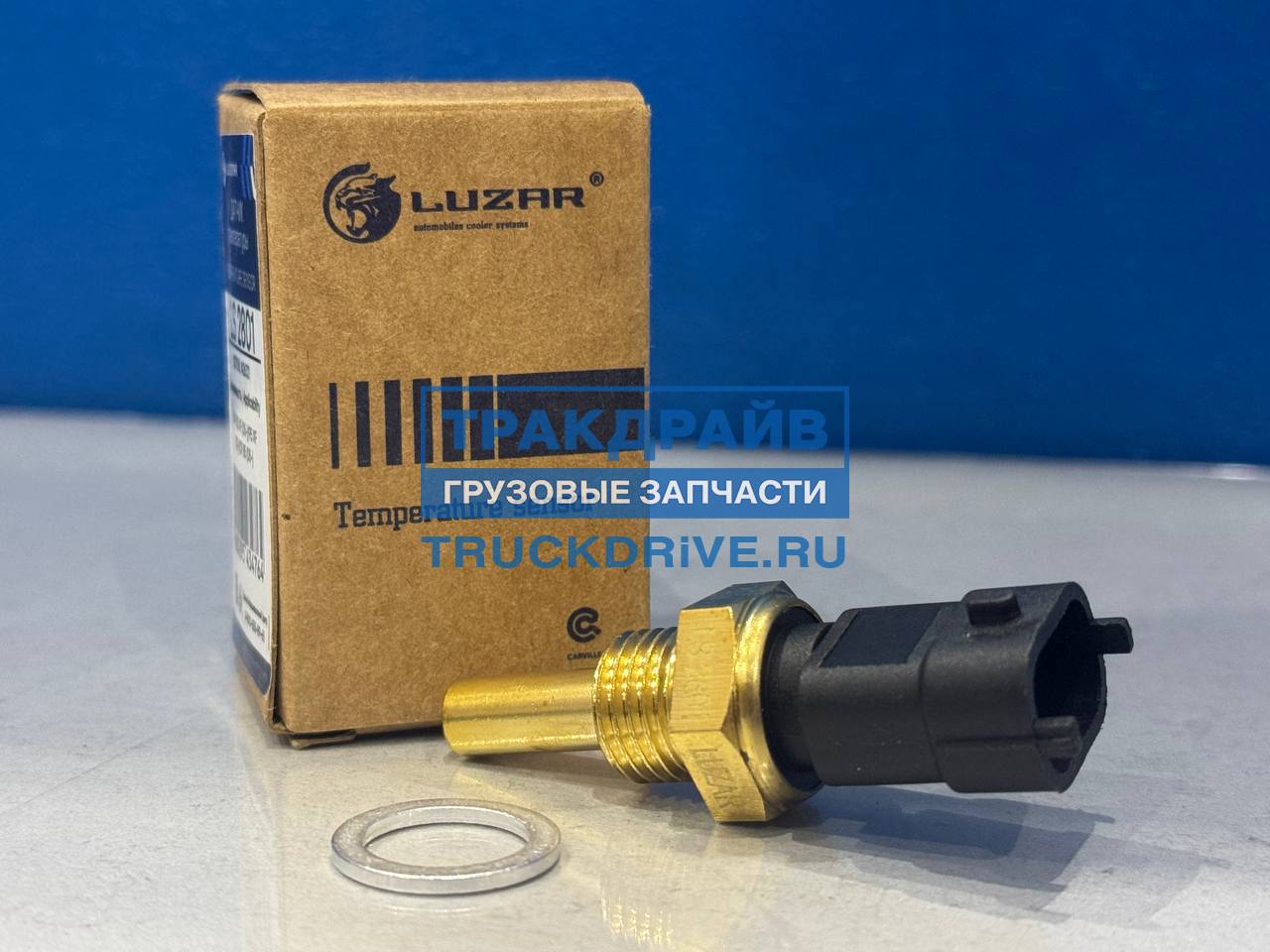 Фото LUZAR LS2801 датчик температуры охлаждающей жидкости для автомобилей Даф XF105 95XF CF85
