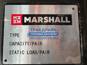 Фото MARSHALL M2303021 опорное устройство полуприцепа 779 мм. гп 28 тн. тип Т 1
