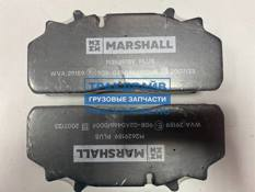 Фото MARSHALL M2629159P накладки тормозные дисковые Wabco Pan-19-1 