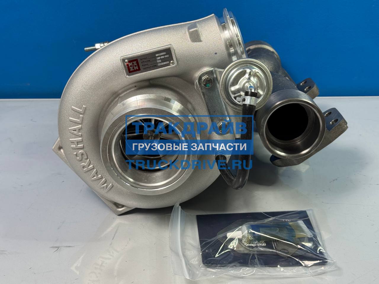 Фото MARSHALL M9503690 турбокомпрессор DAF MX340 (B3G) (13879900063) крыльчатка из титана