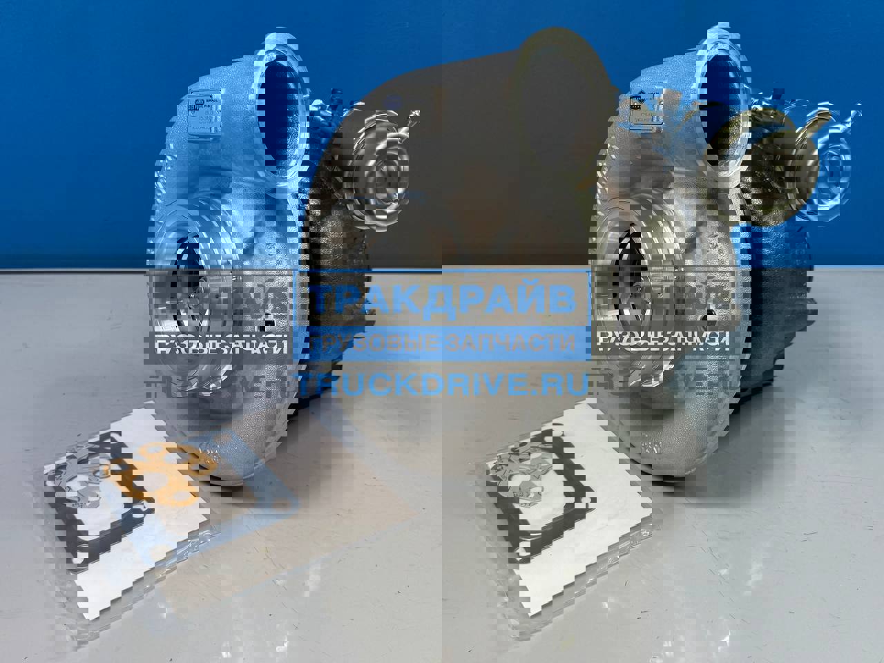 Фото MASTER POWER 805368 турбокомпрессор HX52W D11/DXI11 Volvo Euro 5 (с установочным комплектом) можно ставить на Euro 4