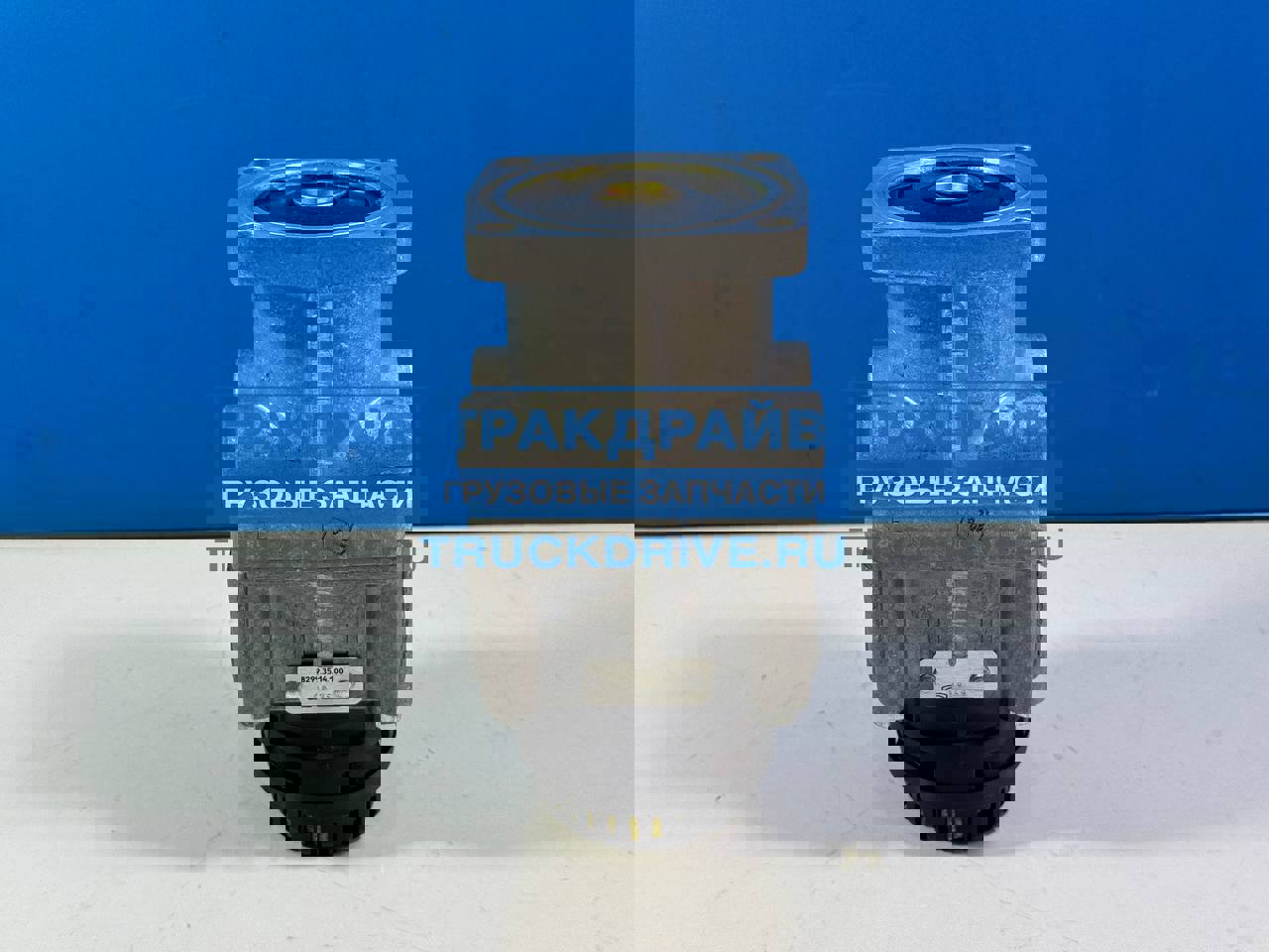 Фото МАЗ 82993514100 кран тормозной двухконтурный для МАЗ-5440E9