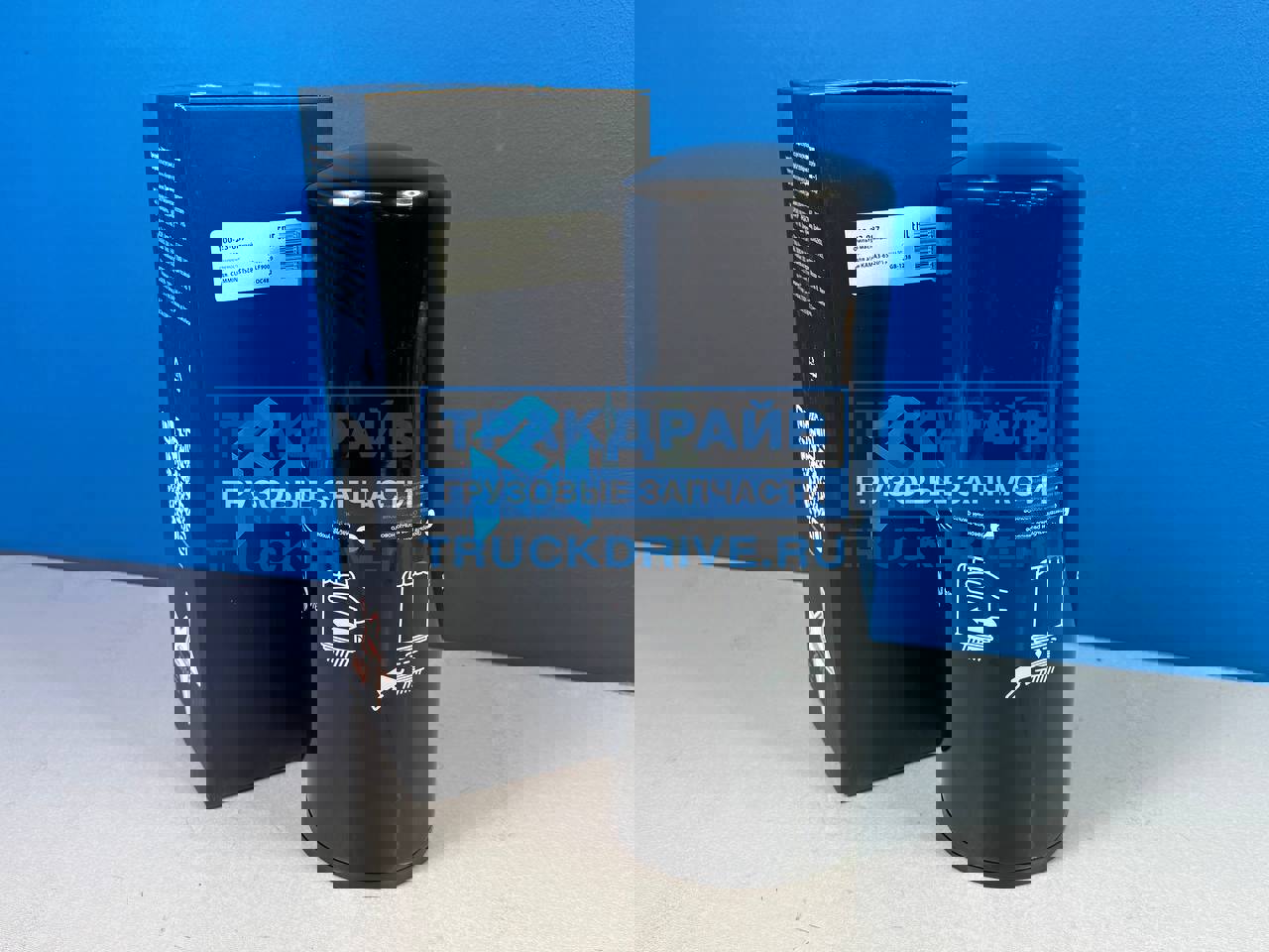 Фото MEGAPOWER 10023087 фильтр масляный для грузовиков КАМАЗ-6520 двигатель CUMMINS ISLe 