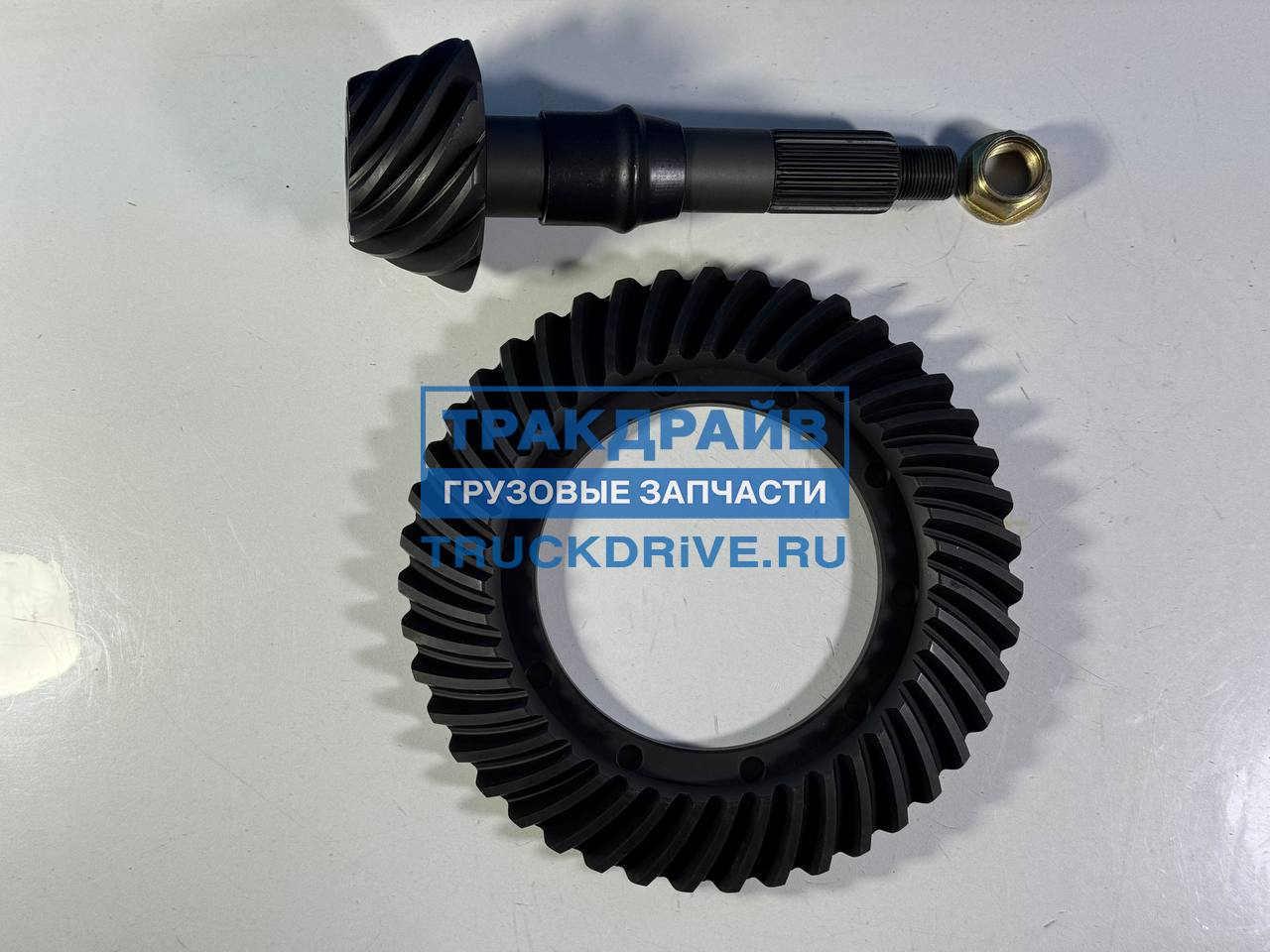 Фото MEGAPOWER 24014007 пара главная Газ 3302 2217 Газель Next с мотором УМЗ Cummins Евро 4 43х10 зуб.