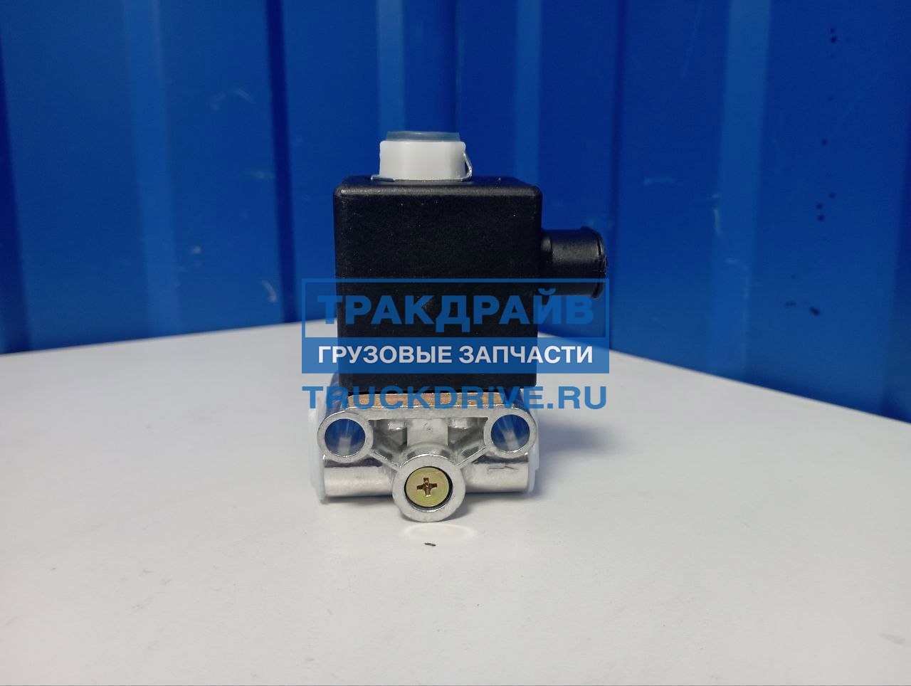 Фото MEGAPOWER 37032001 клапан электромагнитный КАМАЗ,МАЗ,УРАЛ 24V КЭМ-10 в сборе 3