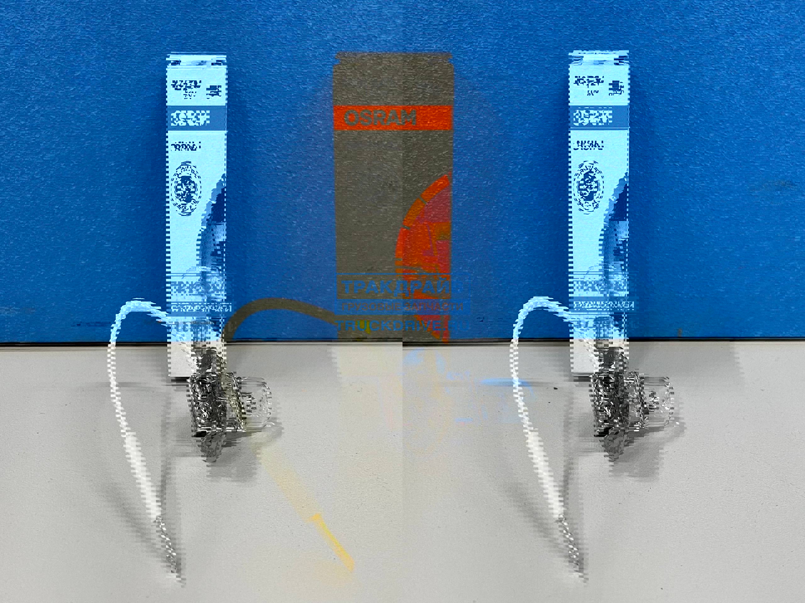 Фото OSRAM 64156 лампа фары галогенная Н3 24V 70W