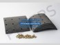 Фото PETERS 08612500A кОМПЛЕКТ ТОРМОЗНЫХ НАКЛАДОК 413 X 254
