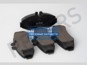 Фото PETERS 08632200A кОМПЛЕКТ ТОРМОЗНЫХ КОЛОДОК. ДИСК. 134,5 X 64,4 X 20,9 / LU 703 / WVA 23022