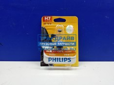 Фото PHILIPS 12972PRB1 лампа 12V H7 55W +30% PX26d блистер (1шт.) Premium