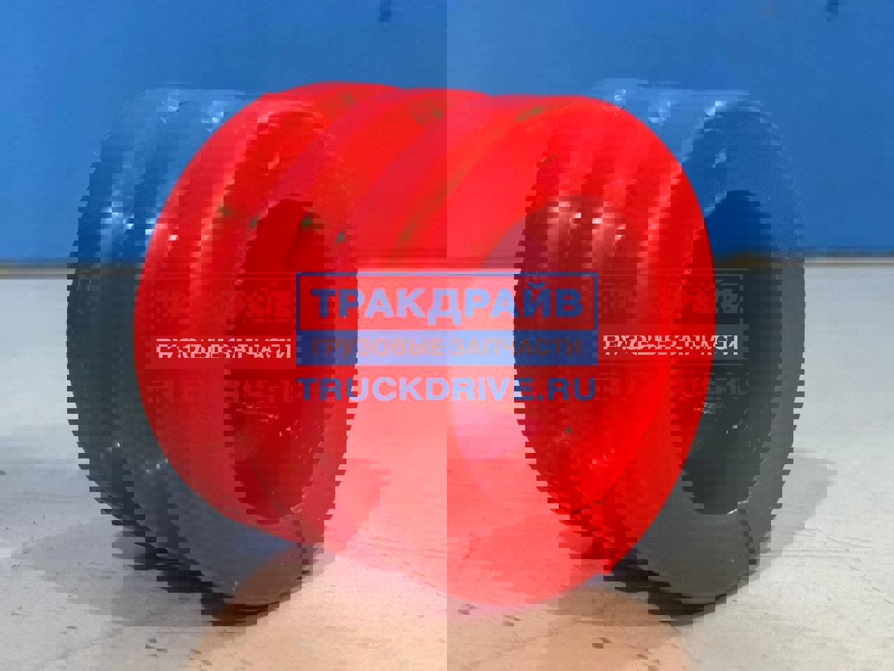 Фото ПТП PTP001360 втулка стабилизатора 28*44 мм. для МАЗ красный полиуретан