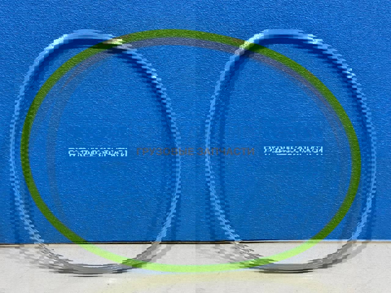 Фото ПТП PTP001887 кольцо масляного фильтра для автомобилей КАМАЗ (122х4х2,8 мм) зеленый силикон