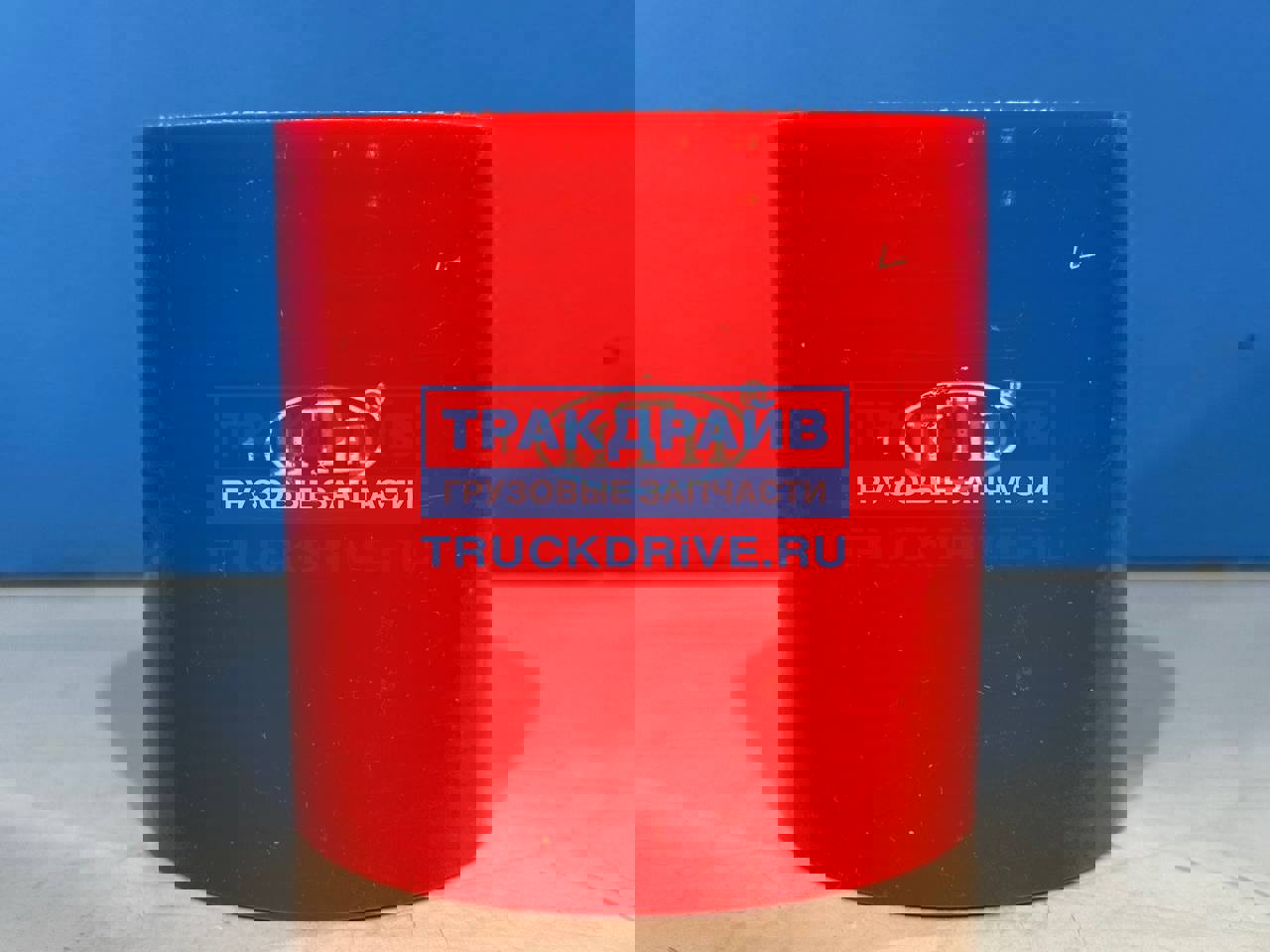 Фото ПТП PTP002094 патрубок соединительный D= 76 мм, L= 80 мм ЯМЗ красный силикон