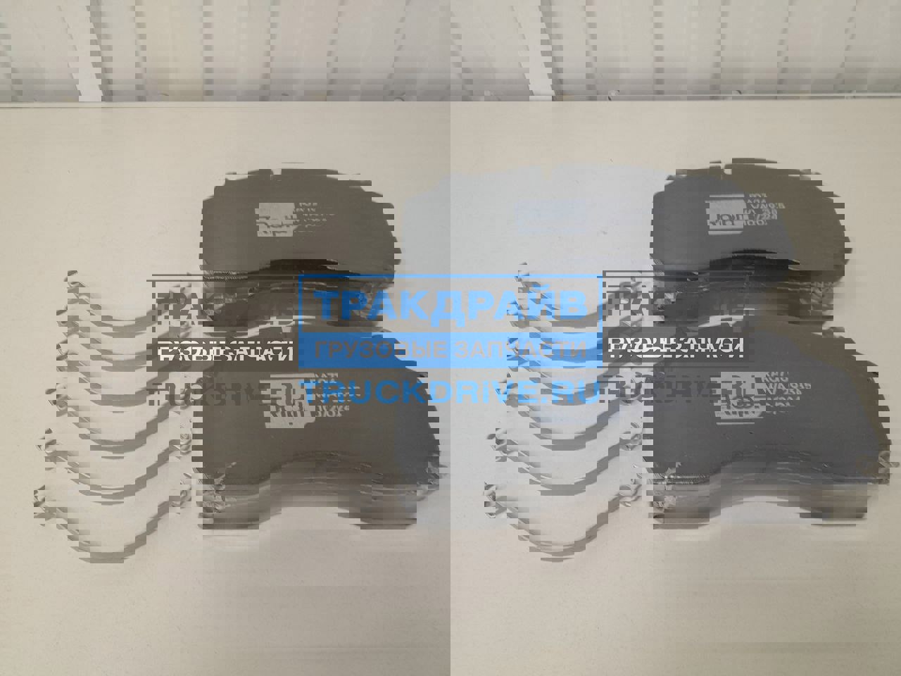 Фото RAPIT RA0716 колодки тормозные WVA 29385 для Sitrak C7H и Howo T7H задние, комплект 4 шт, с мон