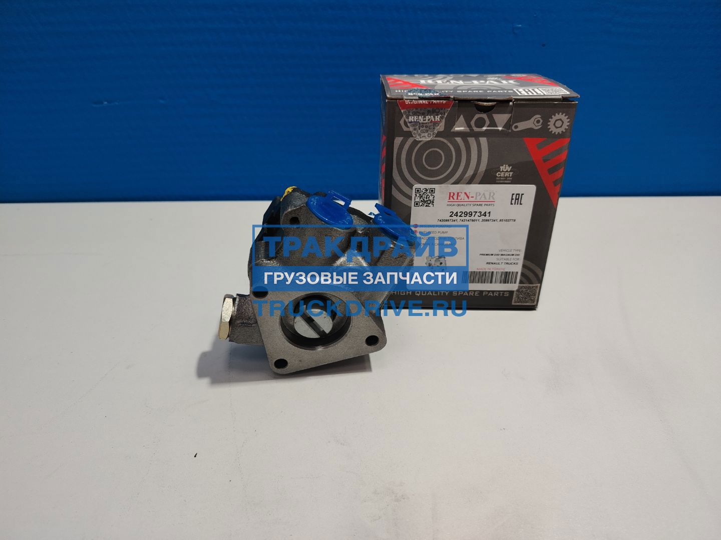 Фото REN-PAR 242997341 насос топливный ТННД Renault Magnum Premium Kerax 3