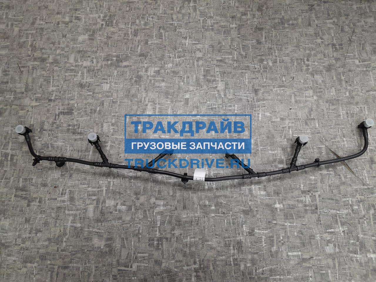 Фото РОССИЯ 91010110434690 топливопровод дренажный для Камаз 54901 двигатель Р-6