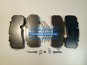 Фото ROSTAR 180000165 колодки дискового тормоза BPW SB374  
